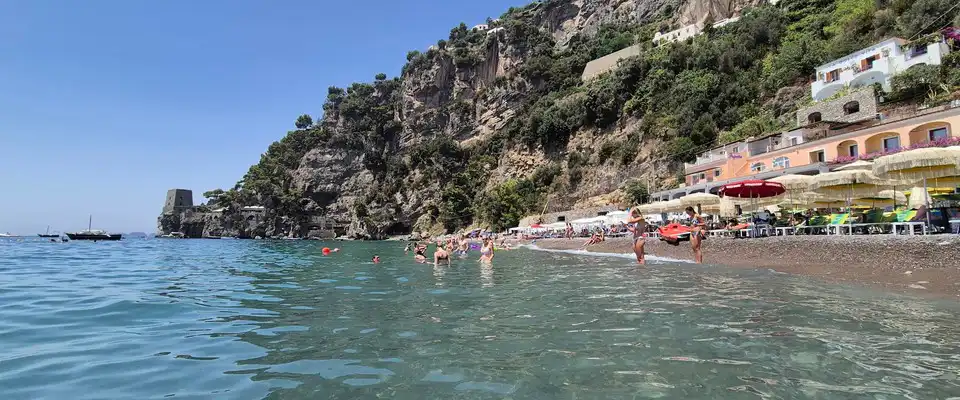 Fornillo Beach Positano в Италии