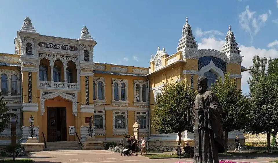 Главные нарзанные ванны в Кисловодске