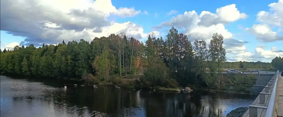Археологический комплекс Беломорские петроглифы в Республике Карелия, Россия Вход на территорию археологического комплекса Беломорские петроглифы в Карелии
