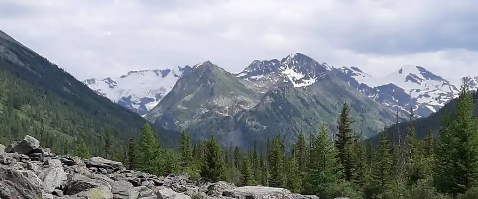 Катунский хребет в Республике Алтай